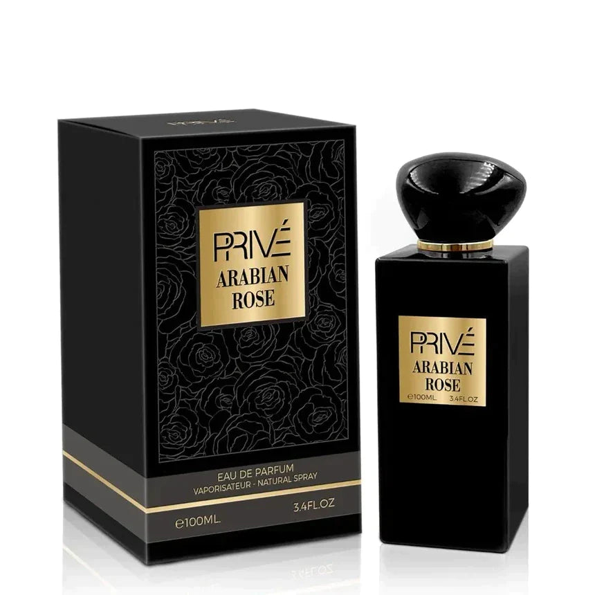 Privé Arabian Rose – Floral Oriental Perfume with Oud and Amber