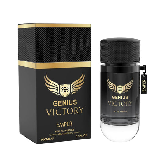 Emper Genius Victory Eau de Parfum 100ml bottle available at Scentciety